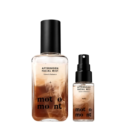 motomont - Afternoon Facial Mist - Drėkinamoji ir Makiažą Fiksuojanti Dulksna - Rinkinys - 100ml+20ml
