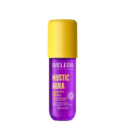 WELEDA - Fragrance Body & Hair Mist - Kūno ir Plaukų Migla su Alavijo Ekstraktu - Mystic Aura - 95ml