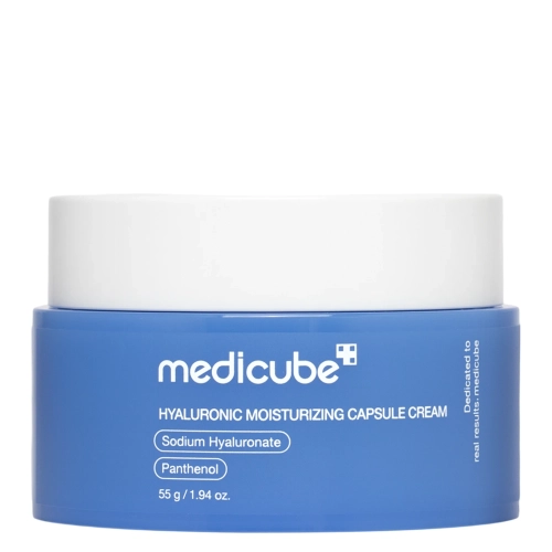 Medicube - Hyaluronic Moisturizing Capsule Cream - Drėkinamasis Kapsulinis Kremas su Hialurono Rūgštimi - 55g