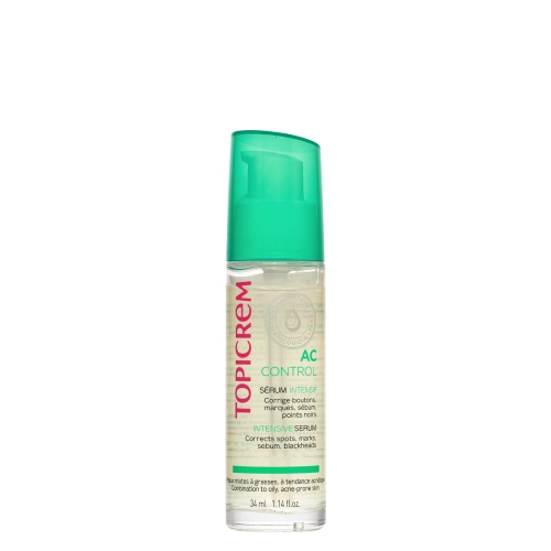 Topicrem - AC Control Intensyvus Serumas - Serumas nuo Odos Netobulumų - 34ml