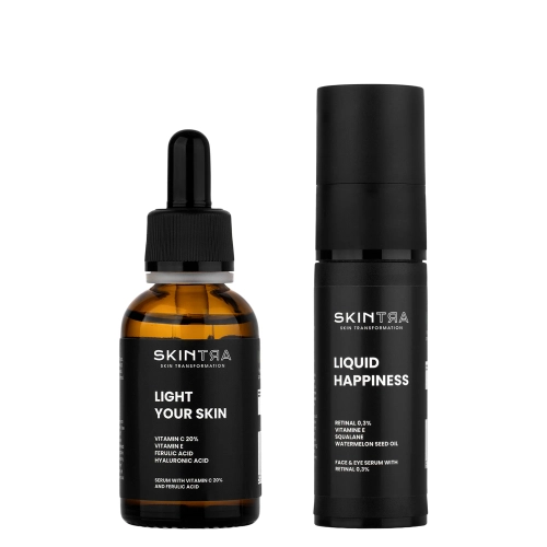 SkinTra - Anti-Aging Glow Set Rinkinys - 30 ml + 30 ml