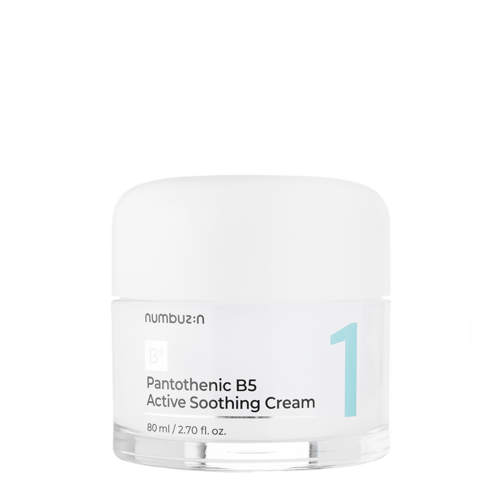 Numbuzin - No.1 Pantothenic B5 Active Soothing Cream – Raminamasis Veido Kremas – 80 ml