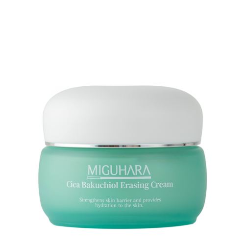 Miguhara - Cica Bakuchiol Erasing Cream - Maitinamasis ir Raminamasis Veido Kremas su Bakučioliu ir Azijine Centele - 50ml