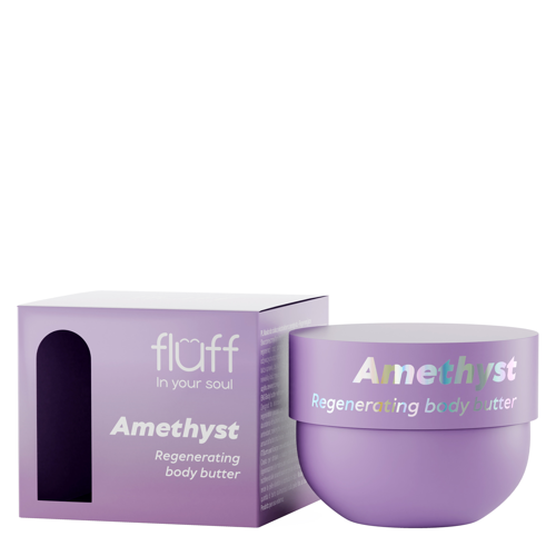 Fluff – Kūno Sviestas su Ametistu – Regeneruojamasis – 150 ml