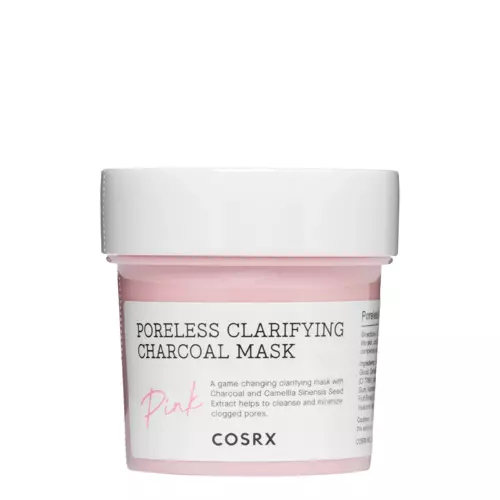 Cosrx - Очищувальна маска з вугіллям для звуження пор - Poreless Clarifying Charcoal Mask - 110g