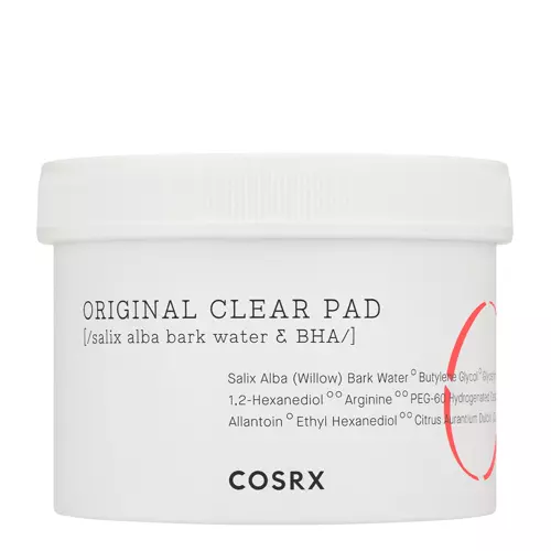 Cosrx - One Step Original Clear Pad - Очищувальні пілінг-диски для проблемної шкіри - 70шт.