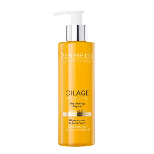 Dermedic - Олійний синдет для вмивання - Oilage - Face Cleansing Oil Syndet - 200ml