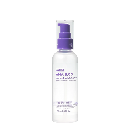 Frankly - AHA 8.05 Clearing & Exfoliating Toner - Відлущувальний тонік з гліколевою кислотою 8,05% - 100ml