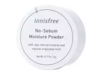 INNISFREE - No-Sebum Moisture Powder - Розсипчаста матуюча пудра - 5g