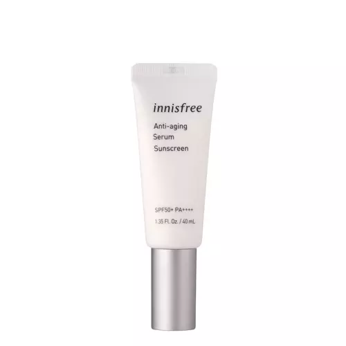 Innisfree - Anti-Aging Serum Sunscreen - SPF50+ PA++++ - Антивікова сонцезахисна сироватка - 40ml