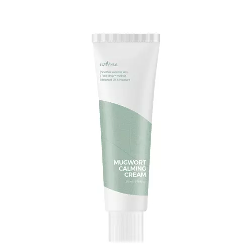 Isntree - Крем для чутливої шкіри з екстрактом полину - Mugwort Calming Cream - 50ml