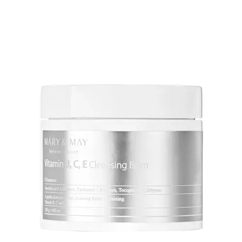 Mary&May - Очищувальний бальзам з вітамінами B, C, E - Vitamin B, C, E Cleansing Balm - 120g