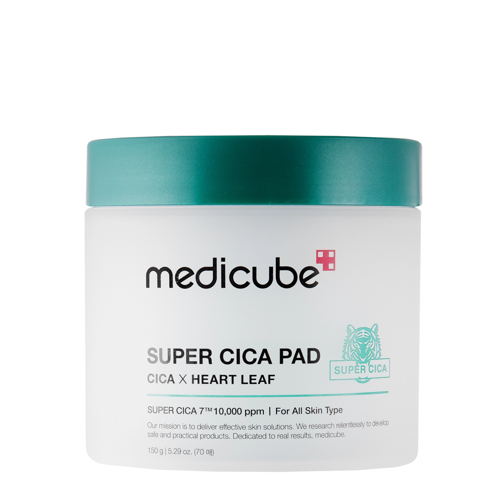 Medicube - Super Cica Pad - Заспокійливі пілінг-педи для обличчя - 70шт./150g