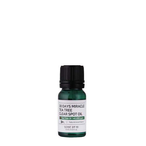 Some By Mi - 30 Days Miracle Tea Tree Clear Spot Oil - Препарат для місцевого лікування запалень - 10ml