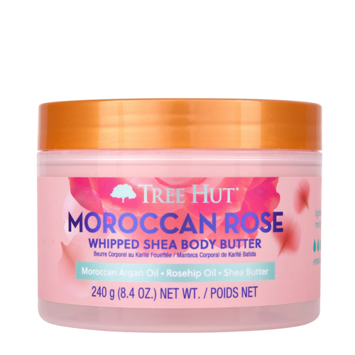 Tree Hut - Whipped Body Butter Moroccan Rose - Зволожувальний баттер для тіла - Марокканська троянда - 240g