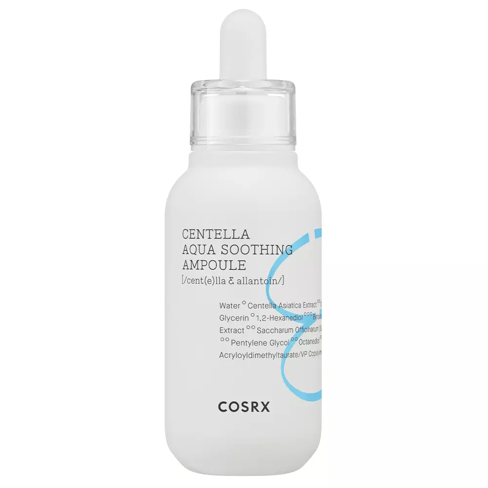 Cosrx - Hydrium Centella Aqua Soothing Ampoule - Зволожувальна ампула для чутливої шкіри - 40ml