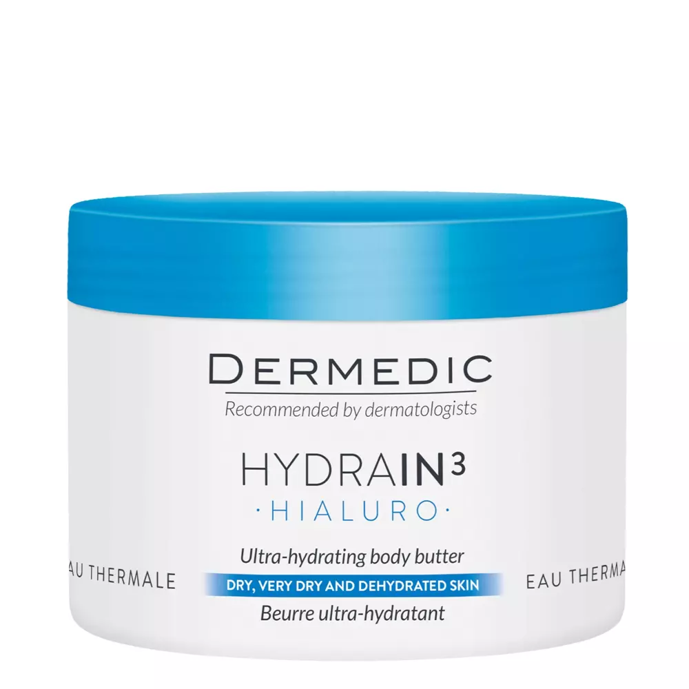 Dermedic - Hydrain3 - Ultra-Hydrating Body Butter - Зволожувальний баттер для тіла - 225ml