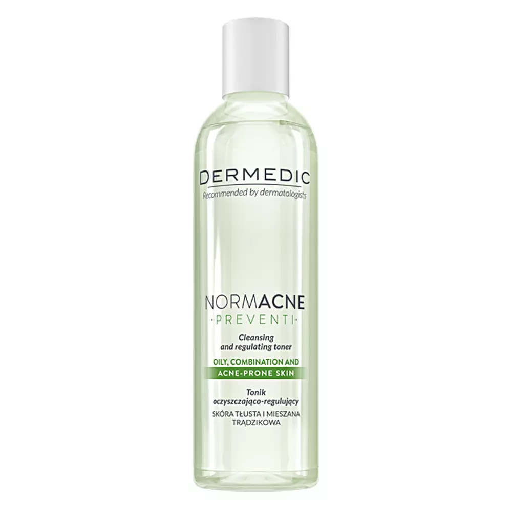 Dermedic - Normacne - Cleansing and Regulating Toner - Антибактеріальний тонер для проблемної шкіри - 200ml