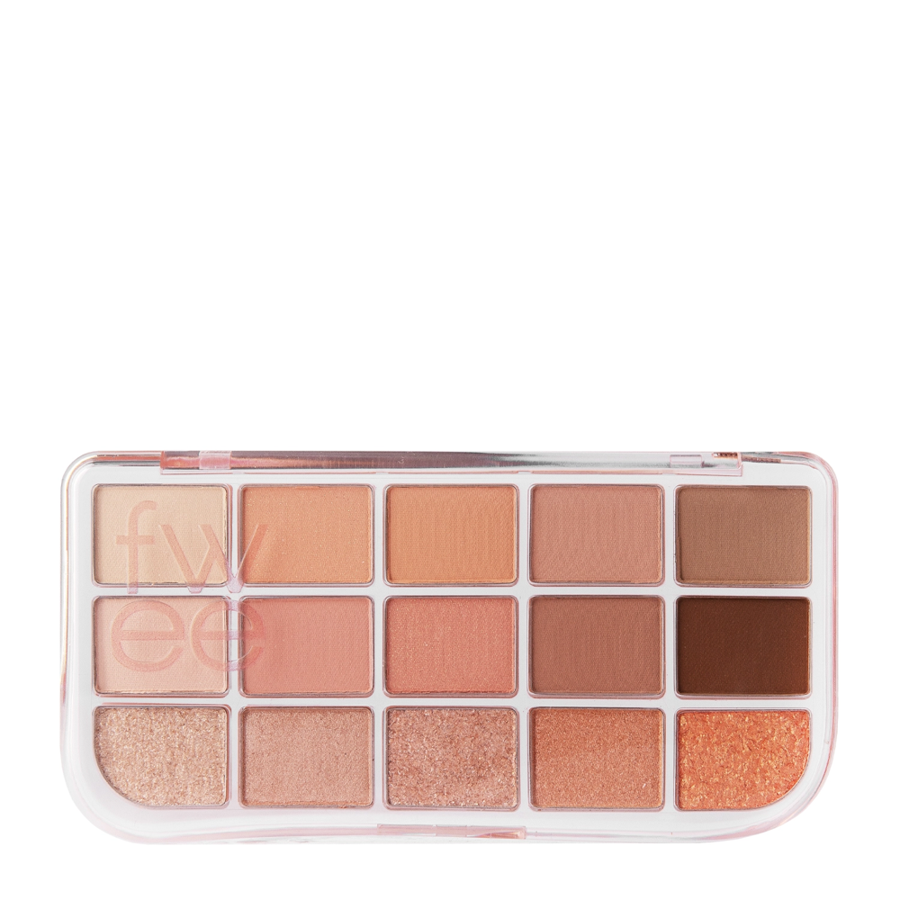 Fwee - More Mood Eyeshadow Palette - Палітра тіней для повік - 02 More Than Coral - 11,5g