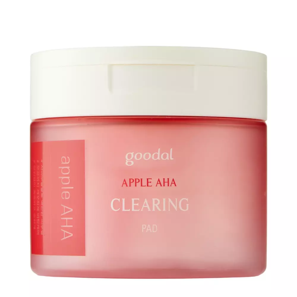 Goodal - Очищувальні педи з AHA-кислотами 0,5% - Apple AHA Clearing Pad - 70шт.