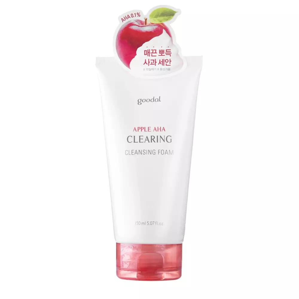 Goodal - Пінка для вмивання AHA-кислотами - Apple AHA Clearing Cleansing Foam - 150ml