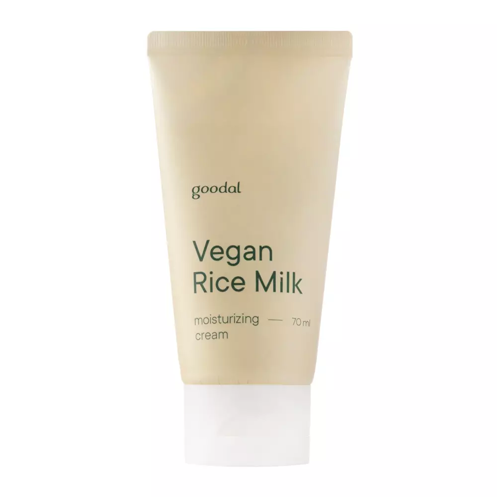 Goodal - Веганський зволожувальний крем для обличчя - Vegan Rice Milk Moisturizing Cream - 70ml