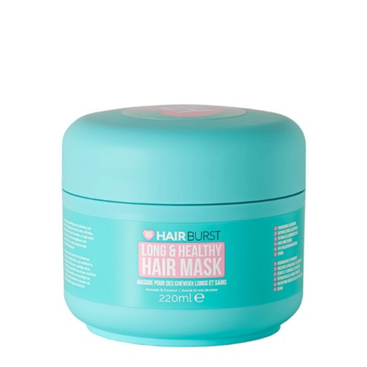 Hairburst - Long & Healthy Hair Mask - Живильна маска для волосся - 220ml