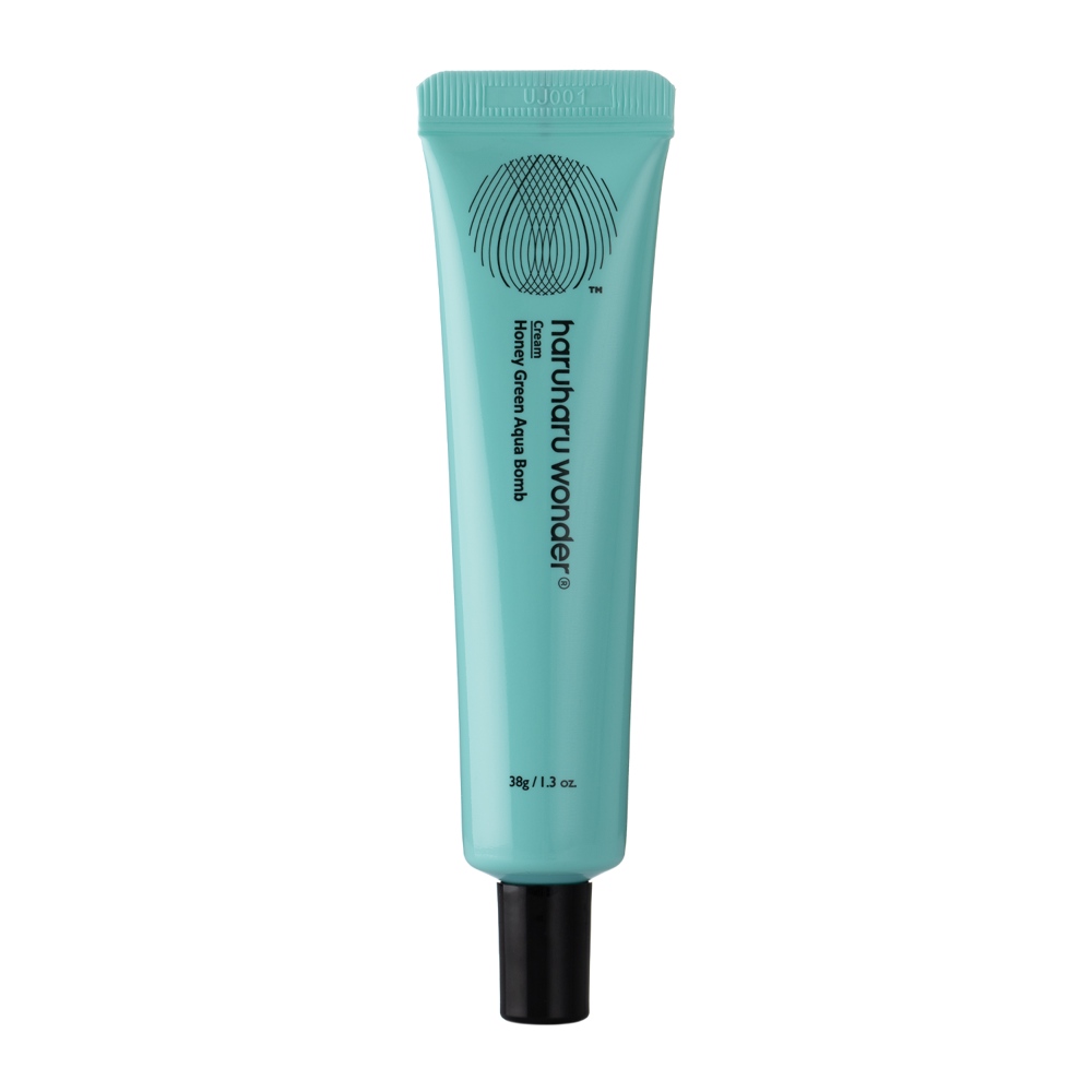 Haruharu Wonder - Honey Green Aqua Bomb Cream - Інтенсивно зволожувальний крем для обличчя - 38g