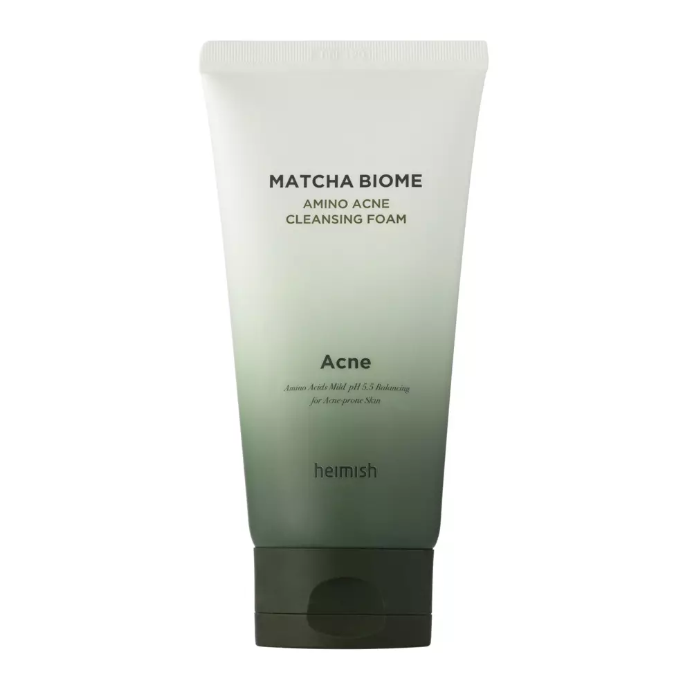 Heimish - Пінка для вмивання із зеленим чаєм - Matcha Biome Amino Acne Cleansing Foam - 150ml