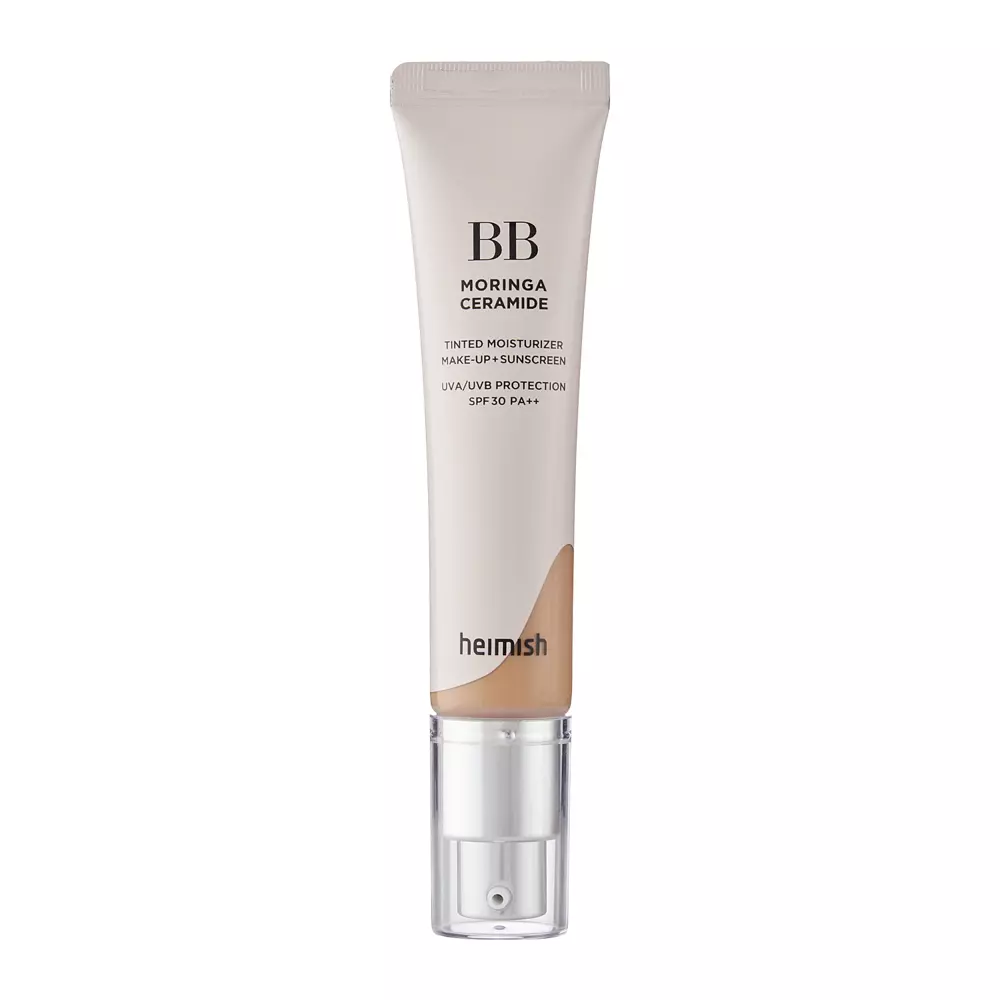 Heimish - Зволожувальний BB-крем - Moringa Ceramide BB Cream SPF30/PA++ - 27N Light Tan - 58g