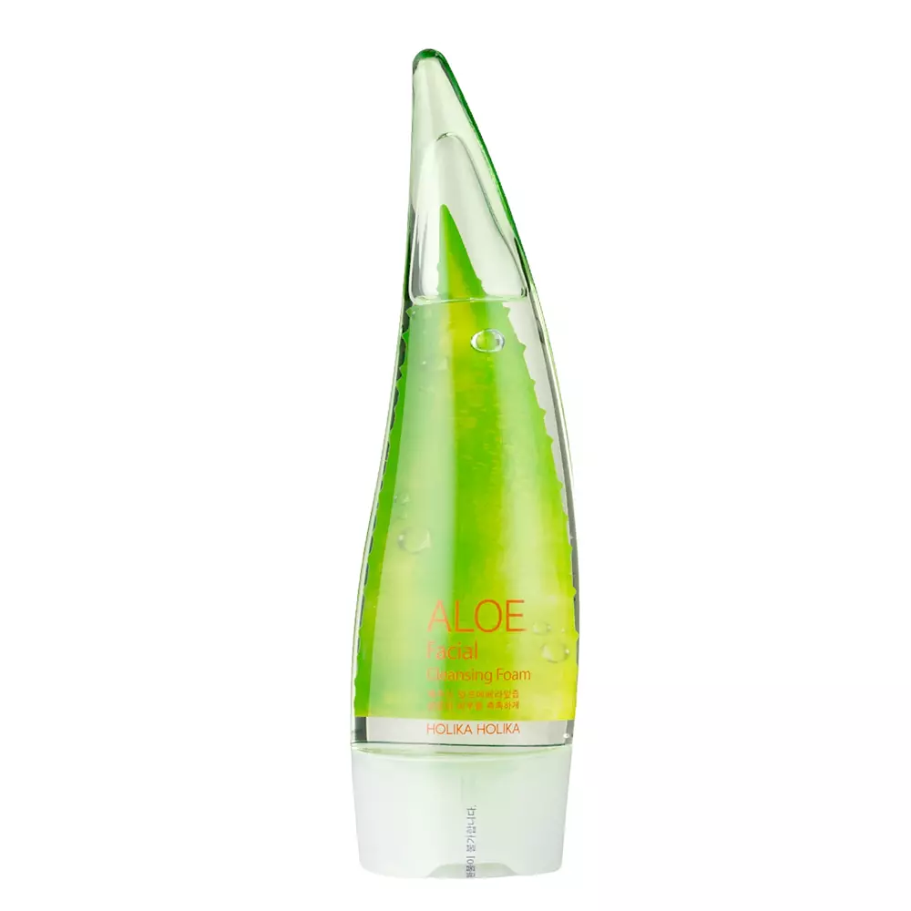 Holika Holika - Очищаюча пінка для обличчя з алое - Aloe Facial Cleansing Foam - 150ml