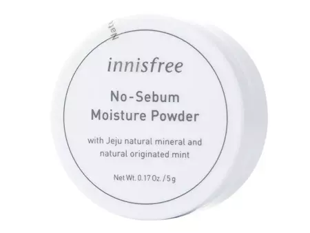 INNISFREE - No-Sebum Moisture Powder - Розсипчаста матуюча пудра - 5g