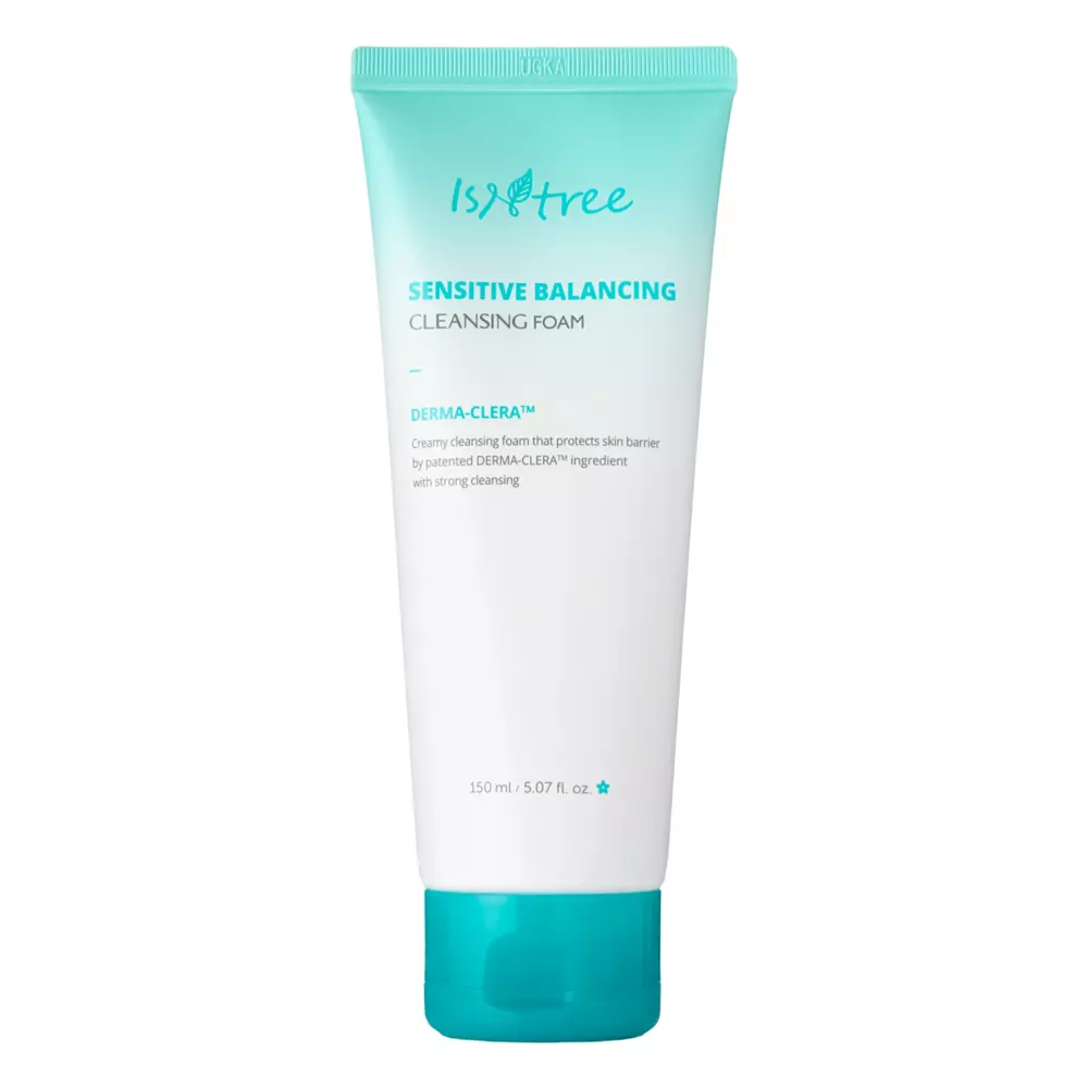 Isntree - Балансуюча пінка для чутливої шкіри - Sensitive Balancing Cleansing Foam - 150ml