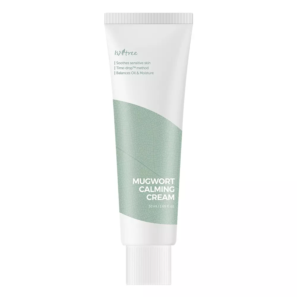 Isntree - Крем для чутливої шкіри з екстрактом полину - Mugwort Calming Cream - 50ml