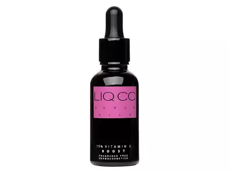 Liqpharm - LIQ CC Serum Rich 15% Vitamin C BOOST - Живильна сироватка з 15% вітаміном С - 30ml