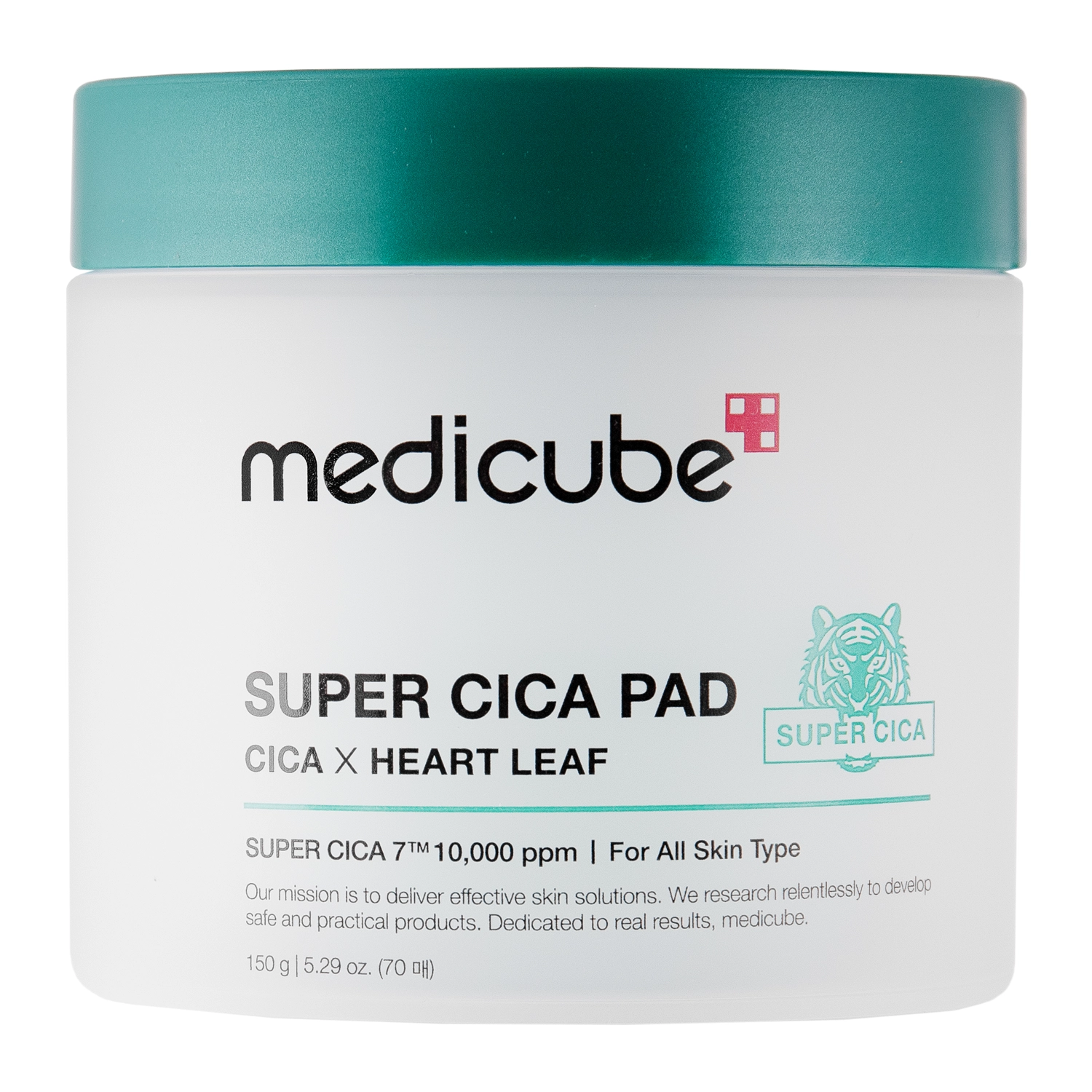 Medicube - Super Cica Pad - Заспокійливі пілінг-педи для обличчя - 70шт./150g