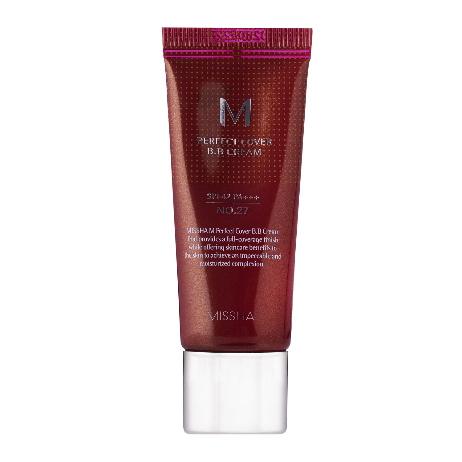 Missha - ВВ-крем для обличчя - M Perfect Cover BB Cream SPF42/PA+++ - No.27 Honey Beige - 20ml