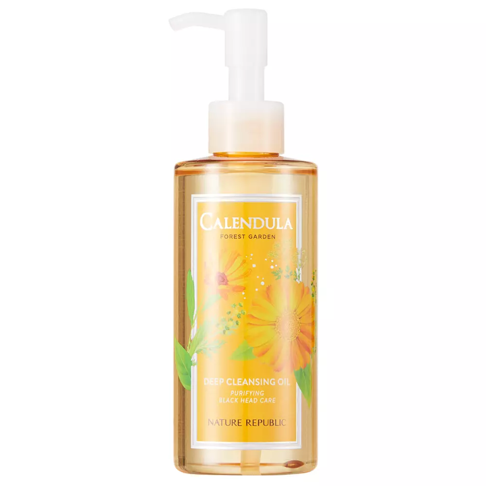 Nature Republic - Forest Garden Calendula Cleansing Oil - Гідрофільна олія з календулою - 200ml