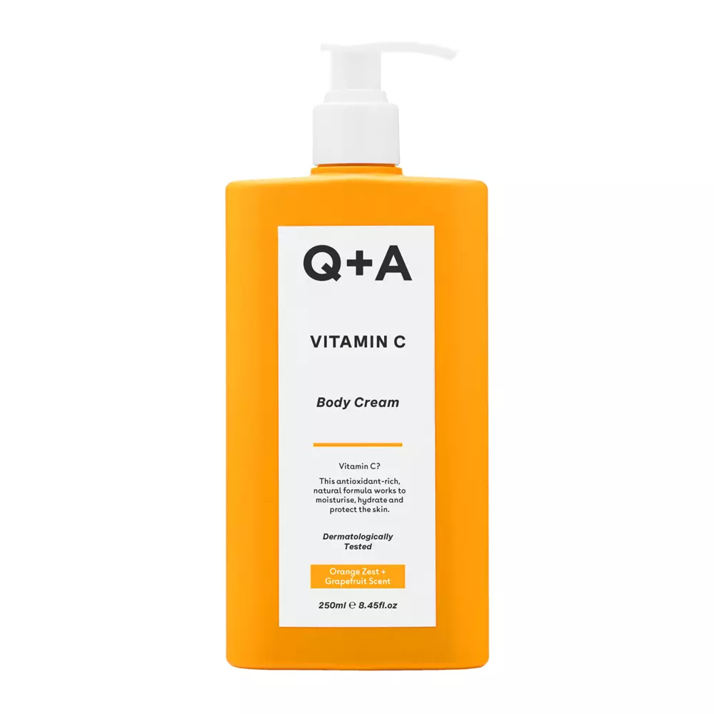 Q+A - Vitamin C Body Cream - Крем для тіла з вітаміном С - 250ml