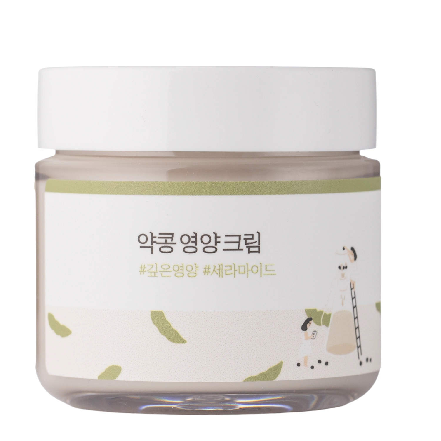 Round Lab - Soybean Nourishing Cream - Живильний крем для обличчя з екстрактом чорних соєвих бобів - 80ml