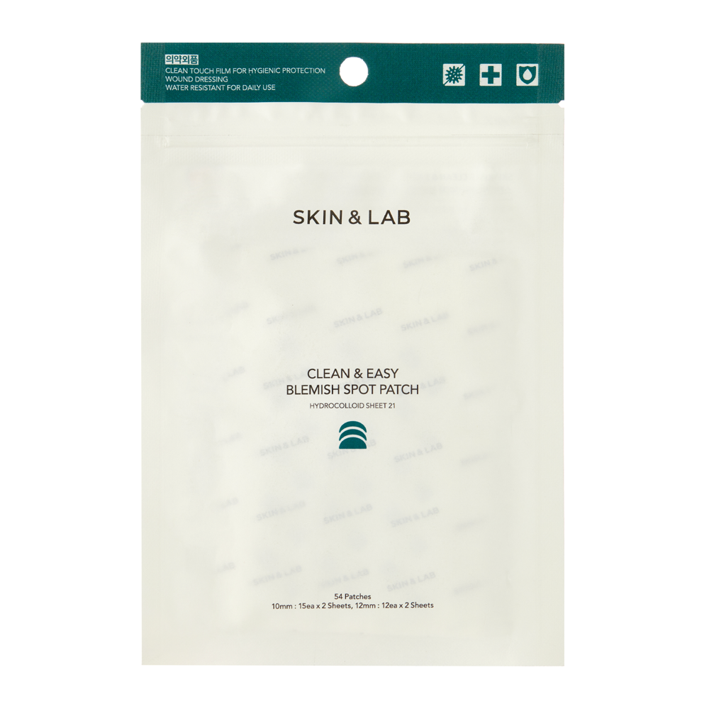 Skin&Lab - Clean & Easy Blemish Spot Patch - Патчі від прищів - 54шт.