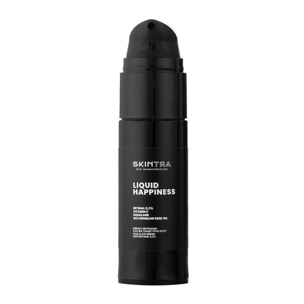 SkinTra - Liquid Happiness - Сироватка з ретиналем 0,3% для шкіри обличчя і під очима - 30ml