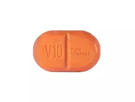 Some By Mi - Pure Vitamin C V10 Cleansing Bar - Освітлювальне мило для очищення тіла з вітаміном С - 106g