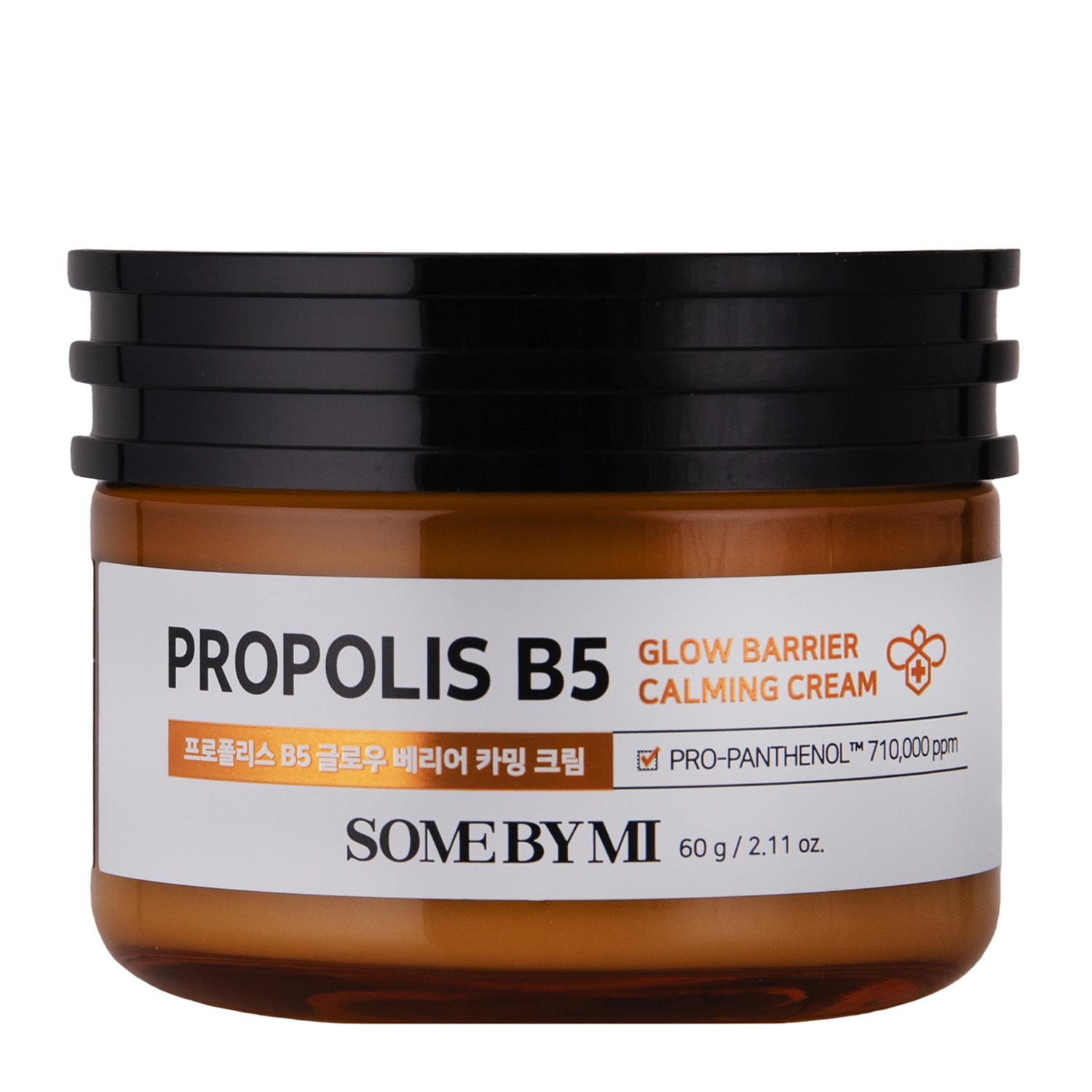 Some By Mi - Заспокійливий крем із прополісом - Propolis B5 Glow Barrier Calming Cream - 60g